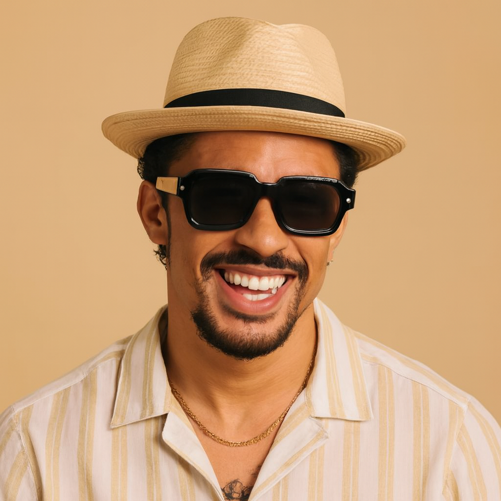 Retro Square Sunglasses – Celebrity-Inspired Bold Frame