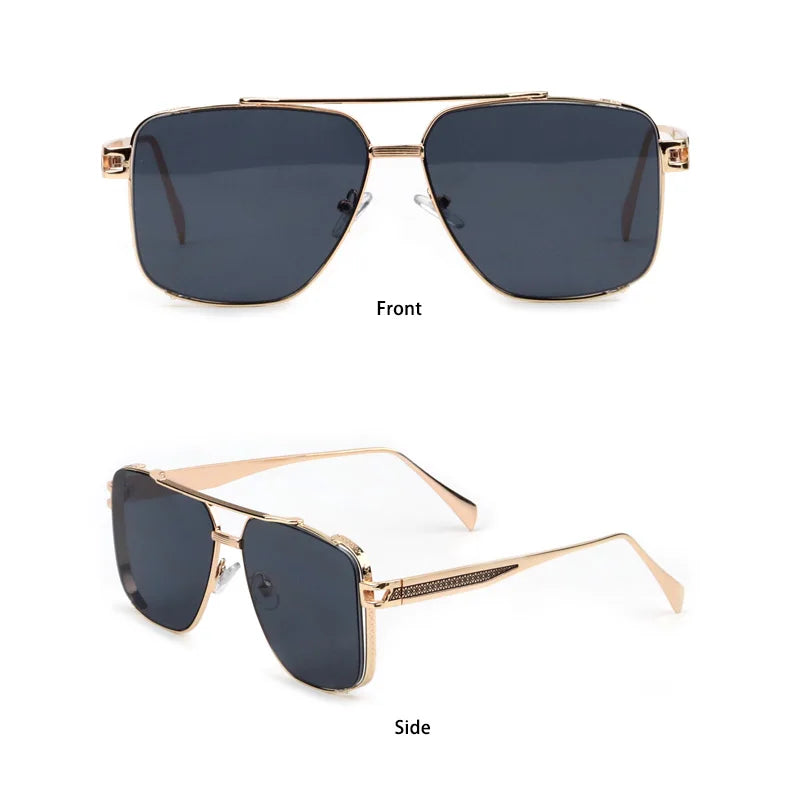 Retro Aviator Sunglasses – Celebrity-Inspired Casual Icon