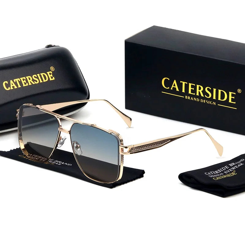 Retro Aviator Sunglasses – Celebrity-Inspired Casual Icon