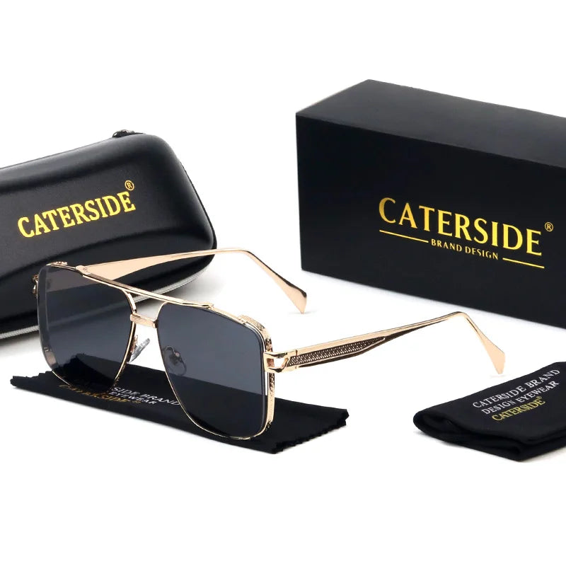 Retro Aviator Sunglasses – Celebrity-Inspired Casual Icon