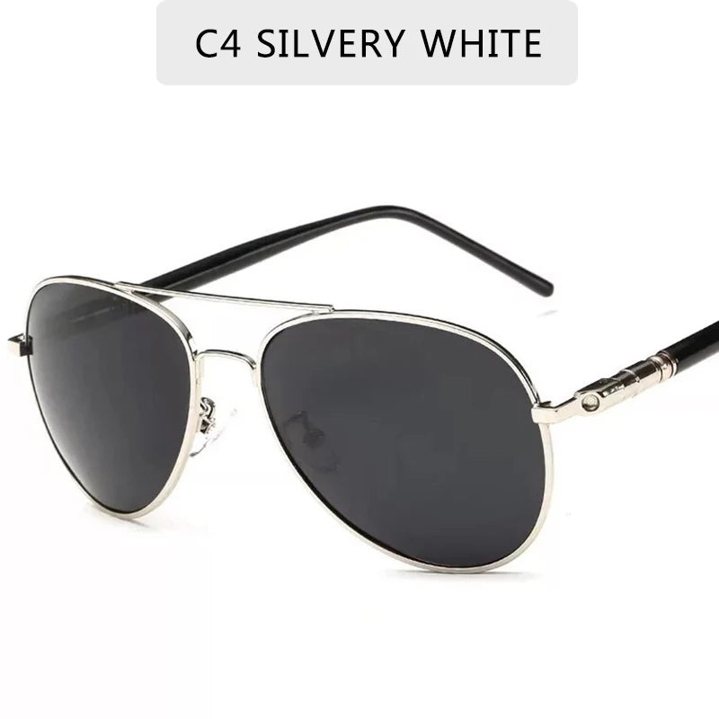 Vintage Metal Aviator Sunglasses – Celebrity-Inspired Lightweight Frame