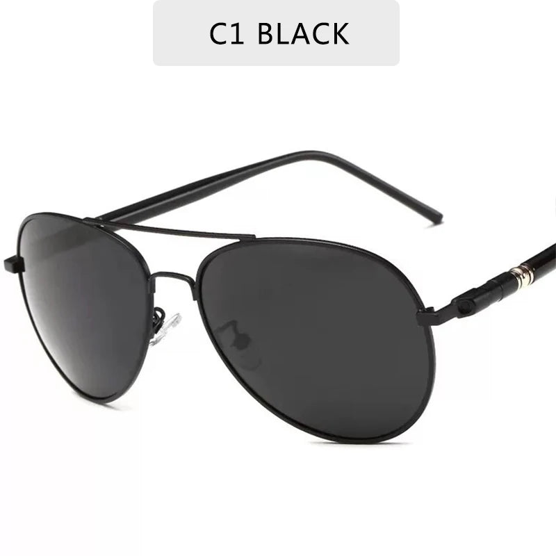 Vintage Metal Aviator Sunglasses – Celebrity-Inspired Lightweight Frame