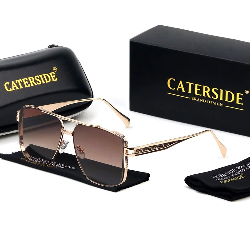 Retro Aviator Sunglasses – Celebrity-Inspired Casual Icon