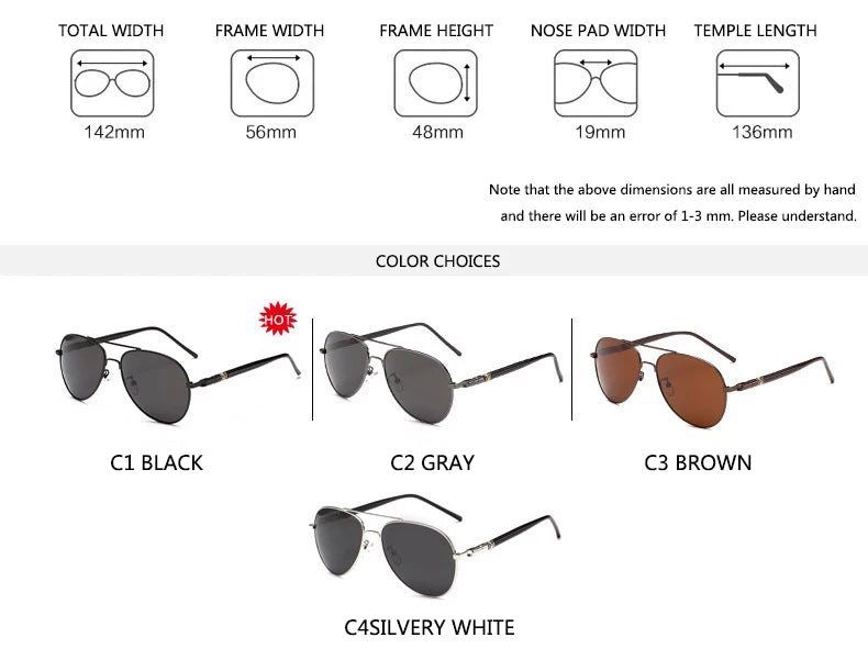 Vintage Metal Aviator Sunglasses – Celebrity-Inspired Lightweight Frame
